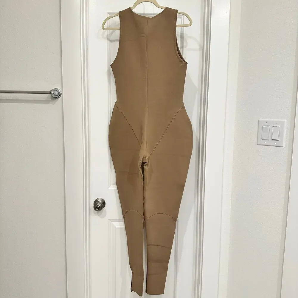 NWT SKIMS SCUBA SWIM SPORT FULL LENGTH WETSUIT IN‎ DESERT SIZE XL - Picture 5 of 7
